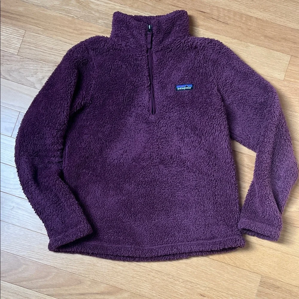 Patagonia Women's Rich Purple Fleece Pullover - Picture 1 of 12